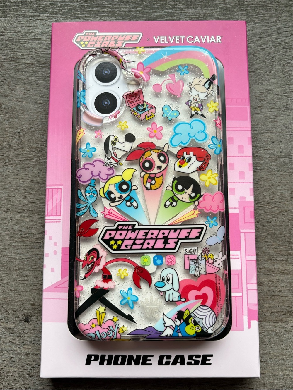 Velvet Caviar Powerpuff Girls iPhone 16 Plus Clear Case